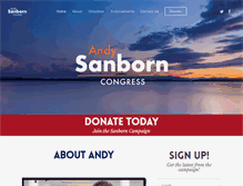 Tablet Screenshot of andysanborn.com